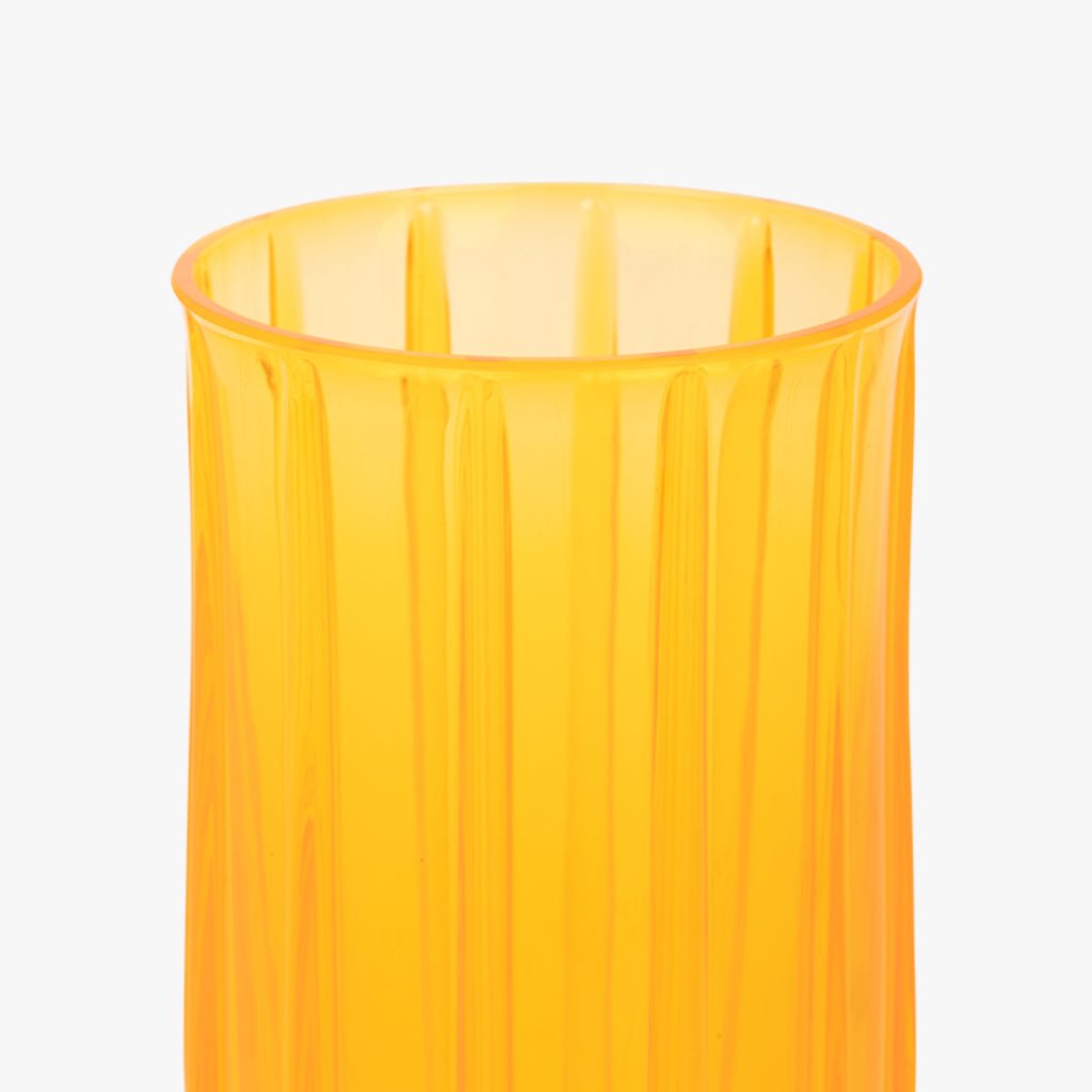 Copo de Acrílico Alto Amarelo 460 ml VITORIA - Gato Preto