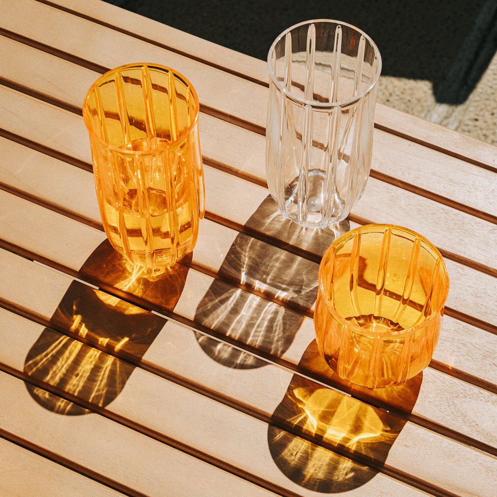 Copo de Acrílico Alto Transparente 460 ml VITORIA - Gato Preto