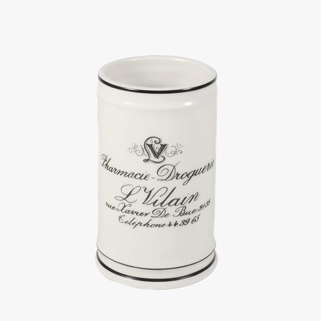 Copo de Banho em Cerâmica SAINT VILAN - Gato Preto