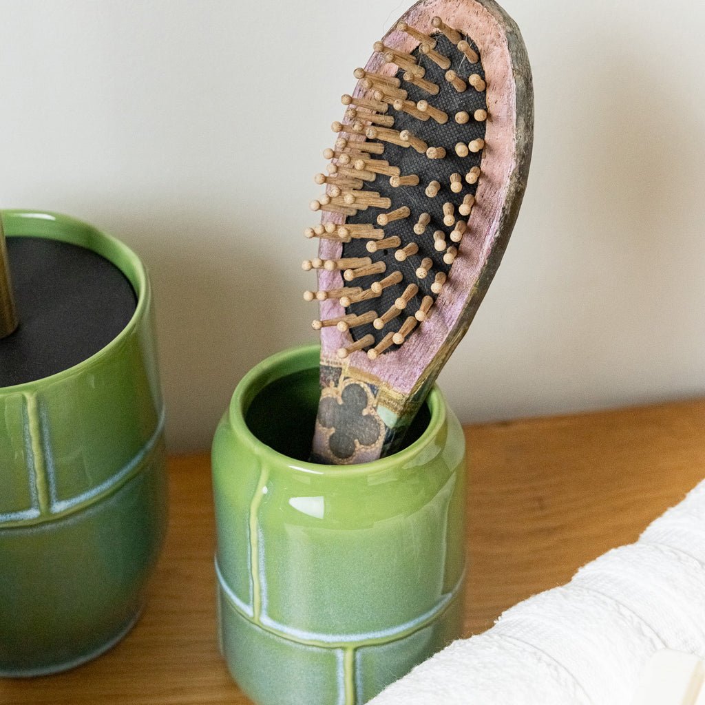 Copo de Cerâmica Verde IOS - Gato Preto