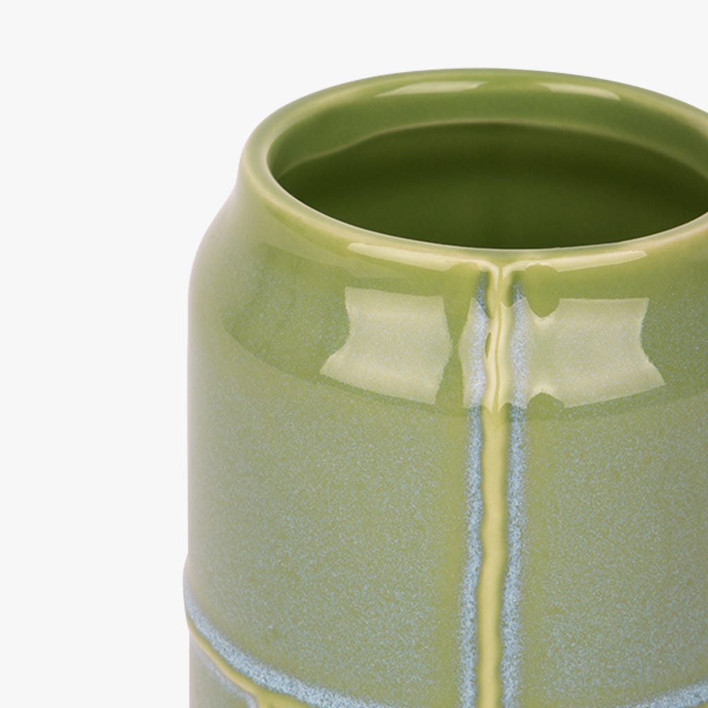 Copo de Cerâmica Verde IOS - Gato Preto