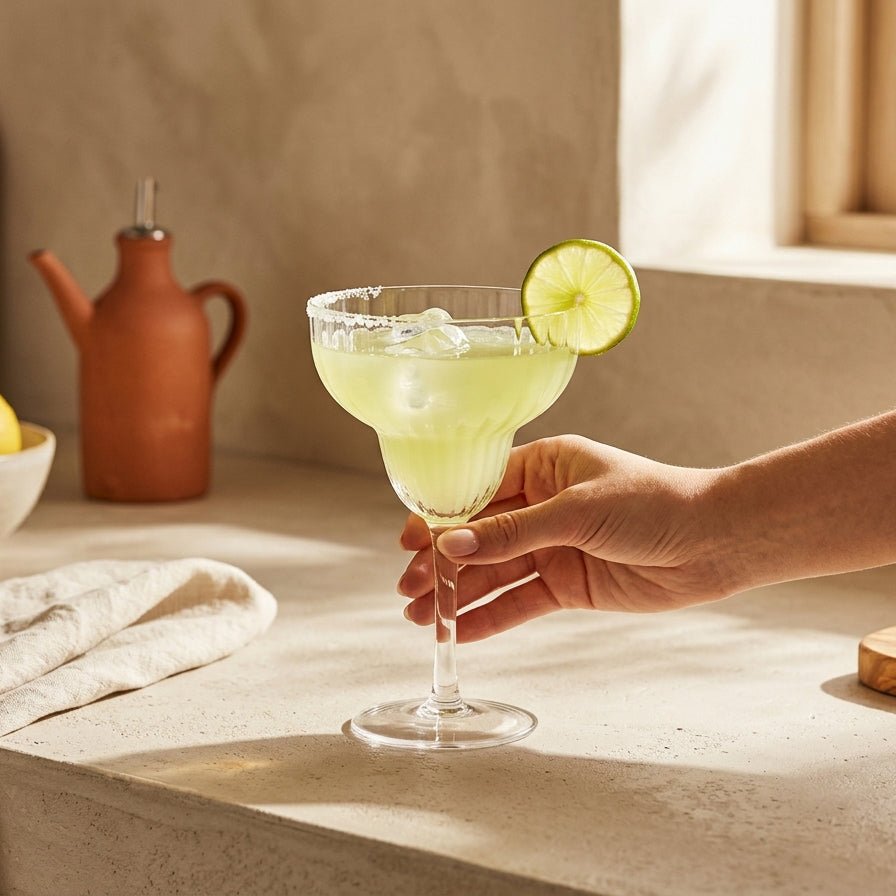 Copo de Cocktail Margarita Linhas SAN MARINO - Gato Preto