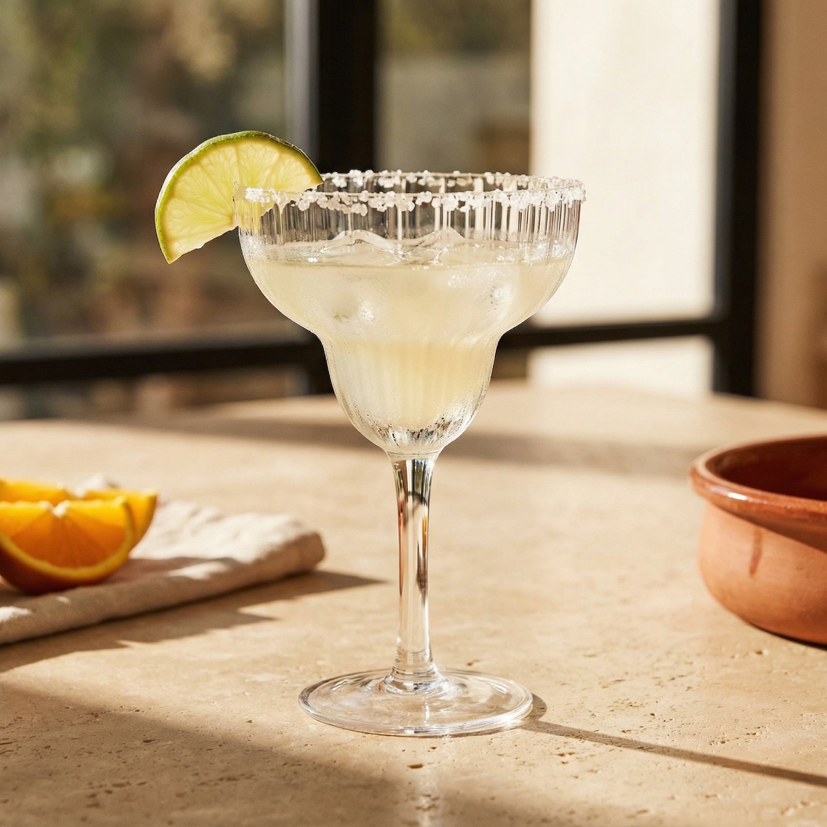 Copo de Cocktail Margarita Linhas SAN MARINO - Gato Preto