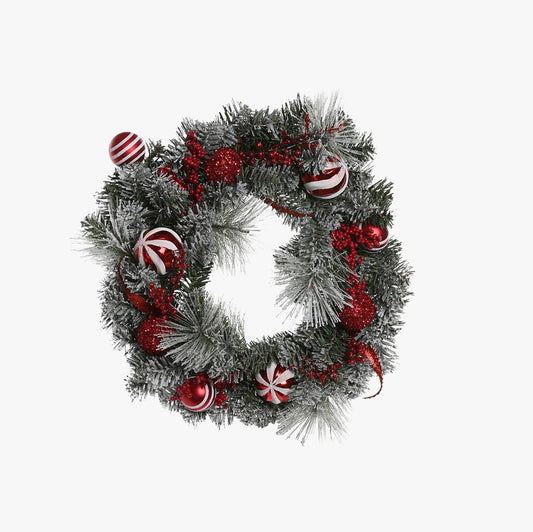 Coroa Funny LED 60cm NOSTALGIC - Gato Preto