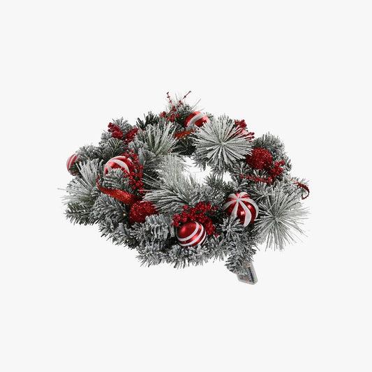 Coroa Funny LED 60cm NOSTALGIC - Gato Preto