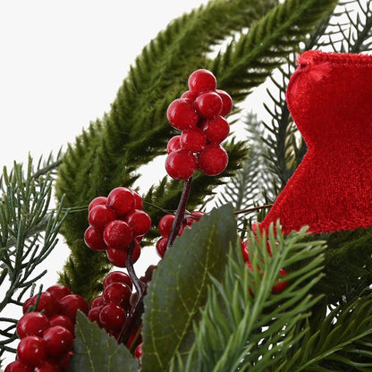 Coroa Laço LED 60cm ALPINE - Gato Preto