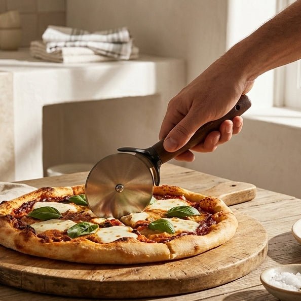 Cortador de Pizza Preto ALL BLACK - Gato Preto