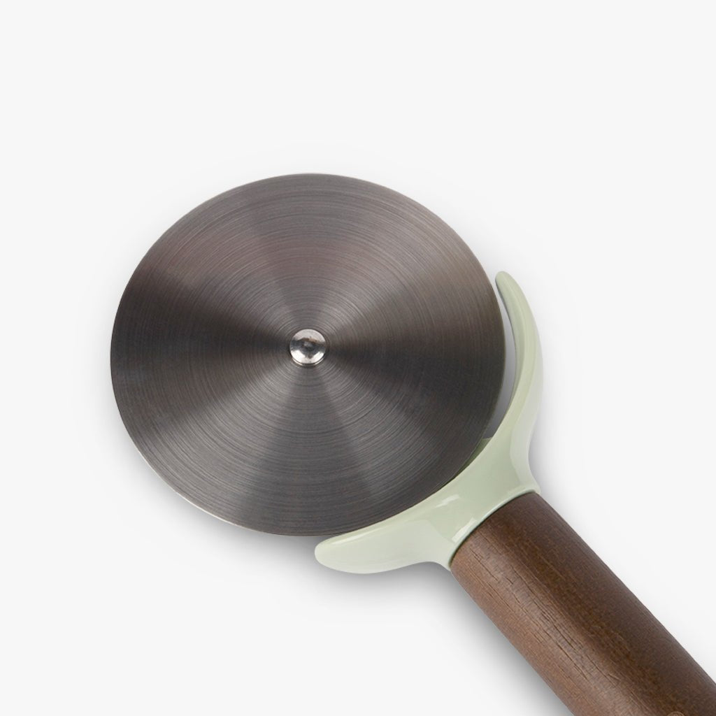 Cortador de Pizza Verde JADE - Gato Preto