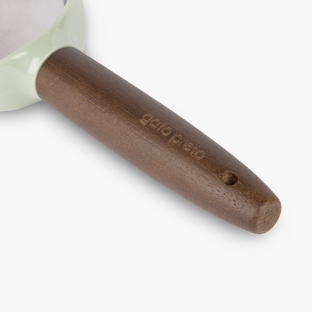 Cortador de Pizza Verde JADE - Gato Preto