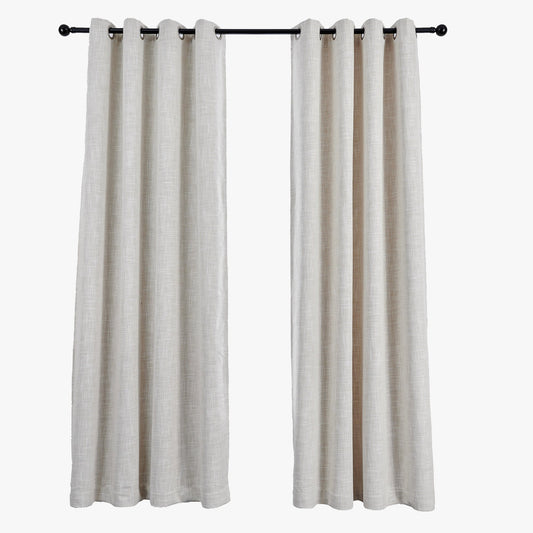 Cortinado Blackout Bege TALIN - Gato Preto