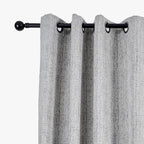 Cortinado Blackout Cinzento Mesclado TALIN - Gato Preto