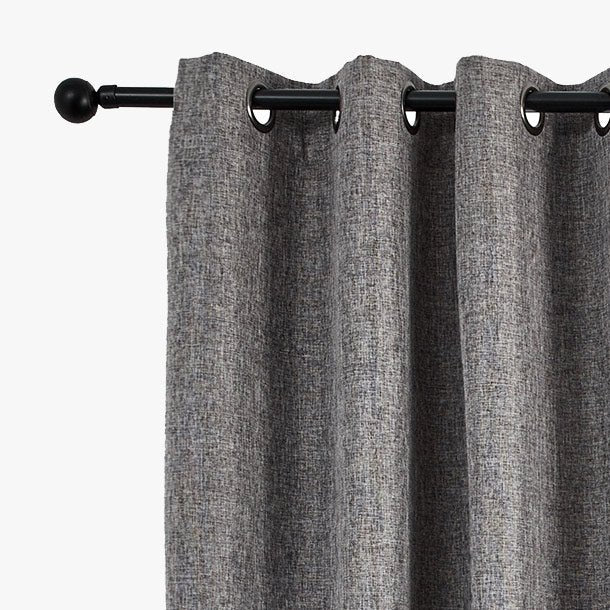 Cortinado Blackout Cinzento TALIN - Gato Preto