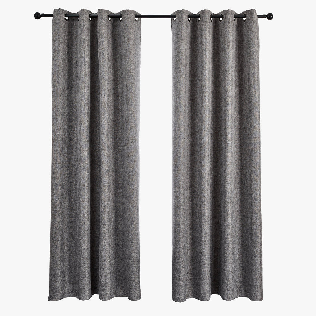 Cortinado Blackout Cinzento TALIN - Gato Preto