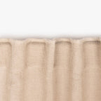Cortinado de Linho Bege com Folhas GREEN SENSE - Gato Preto