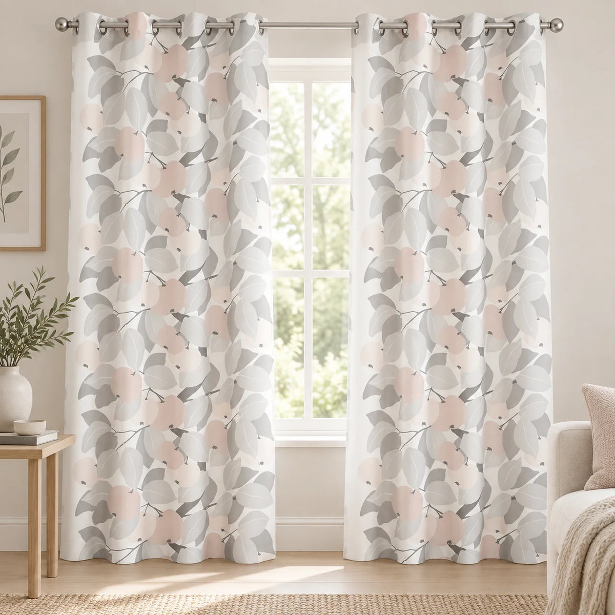 Leaves II Curtain 140x260 FLOREA