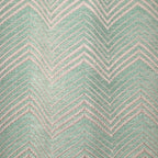 Cortinado Opaco ZigZag Verde HERITAGE - Gato Preto