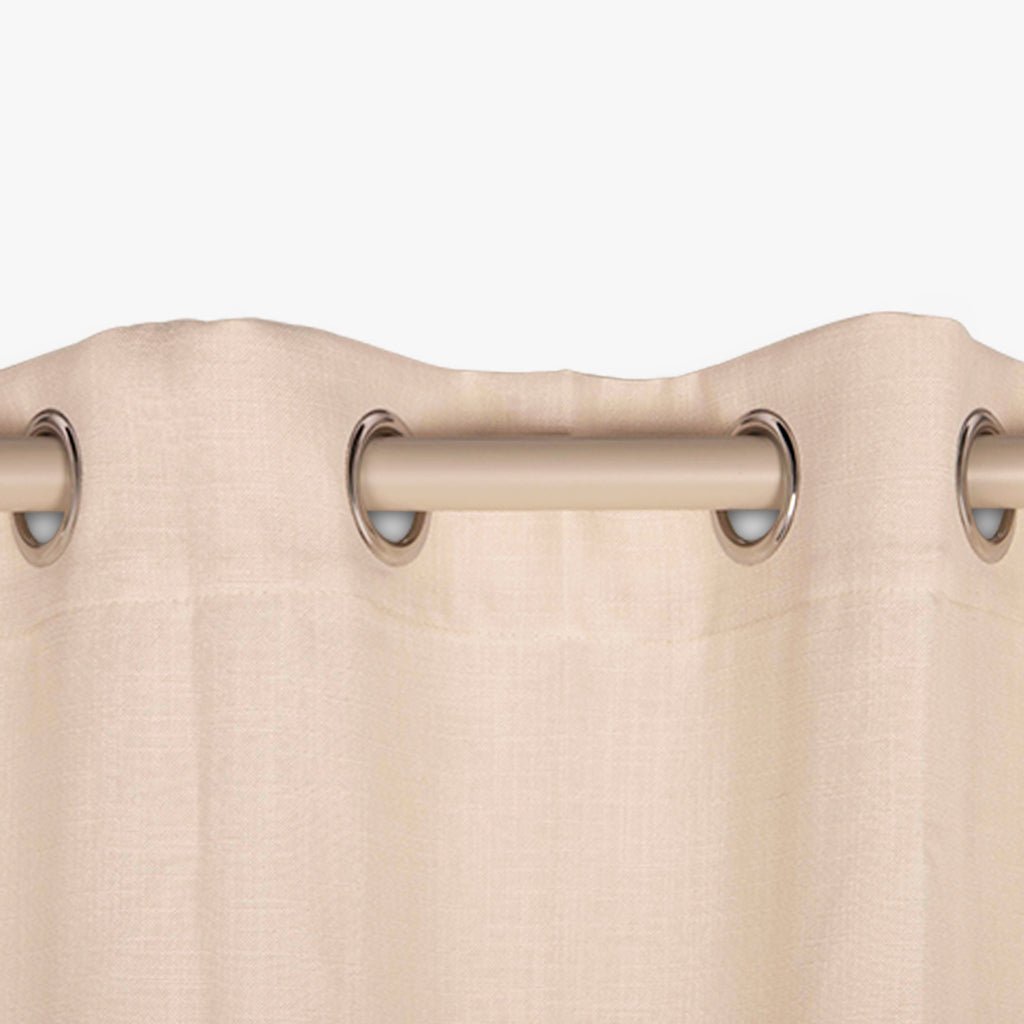 Cortinado Semi Opaco Bege 4EVERYDAY - Gato Preto