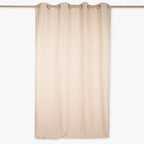 Cortinado Semi Opaco Bege 4EVERYDAY - Gato Preto