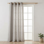Cortinado Semi Opaco Cinzento 4EVERYDAY - Gato Preto