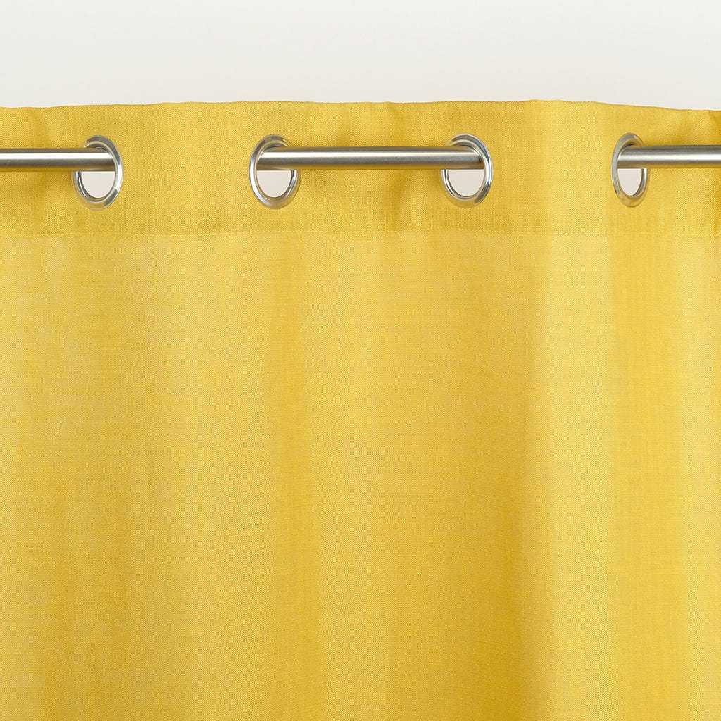 Cortinado Semi Opaco Mostarda 4EVERYDAY - Gato Preto