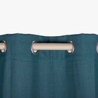 Cortinado Semi Opaco Turquesa Escuro 4EVERYDAY - Gato Preto