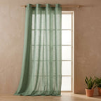 Cortinado Semi Opaco Verde Claro 4EVERYDAY - Gato Preto