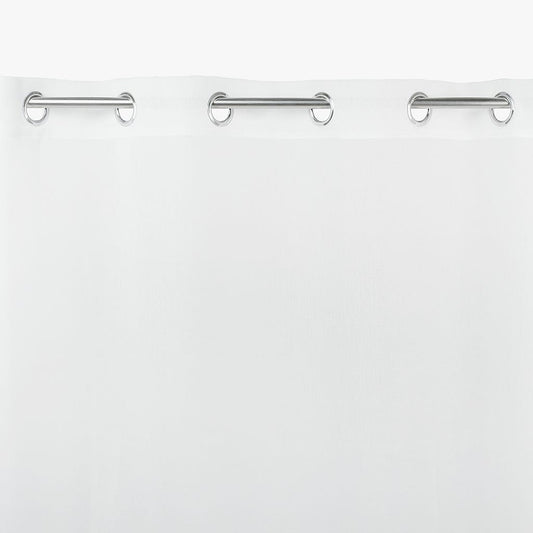 Cortinado Transparente Branco 4EVERYDAY - Gato Preto