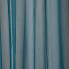Cortinado Transparente Turquesa Escuro 4EVERYDAY - Gato Preto