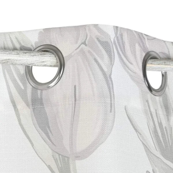 Cortinado Tulipas 140x260 FLOREA - Gato Preto