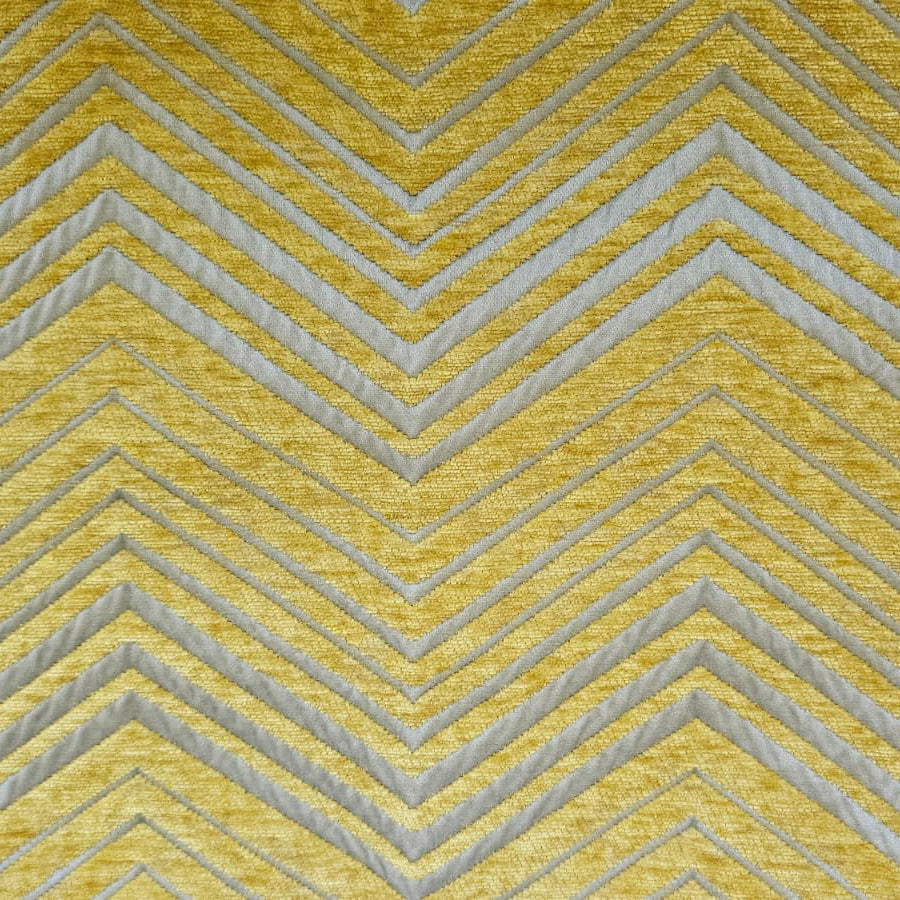 Cortinado Zig Zag Mostarda 140x270 HERITAGE