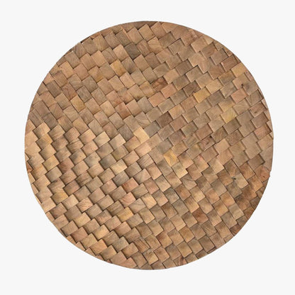 Decoração de Parece Redonda Castanha RELEVO - Gato Preto