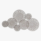 Decoração de Parede Branco Decapé MANDALA - Gato Preto