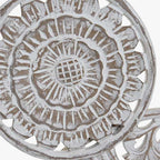 Decoração de Parede Branco Decapé MANDALA - Gato Preto