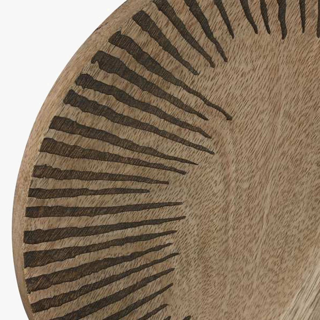 Decoração de Parede Círculos Castanho ATLAS - Gato Preto