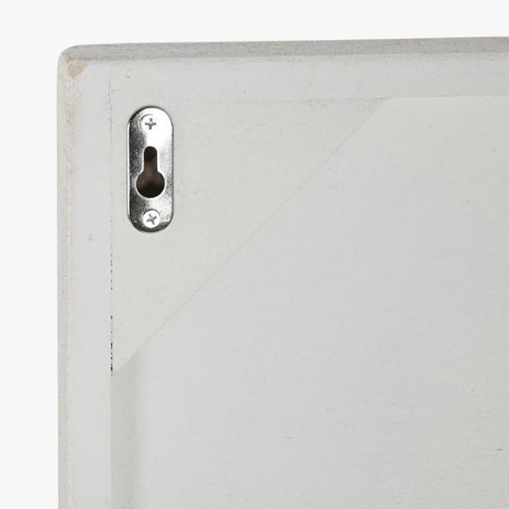 Decoração de Parede Dupla Branca TRAÇO - Gato Preto