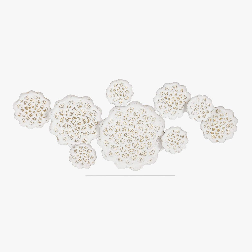 Decoração de Parede Flores Metal BRILHO - Gato Preto