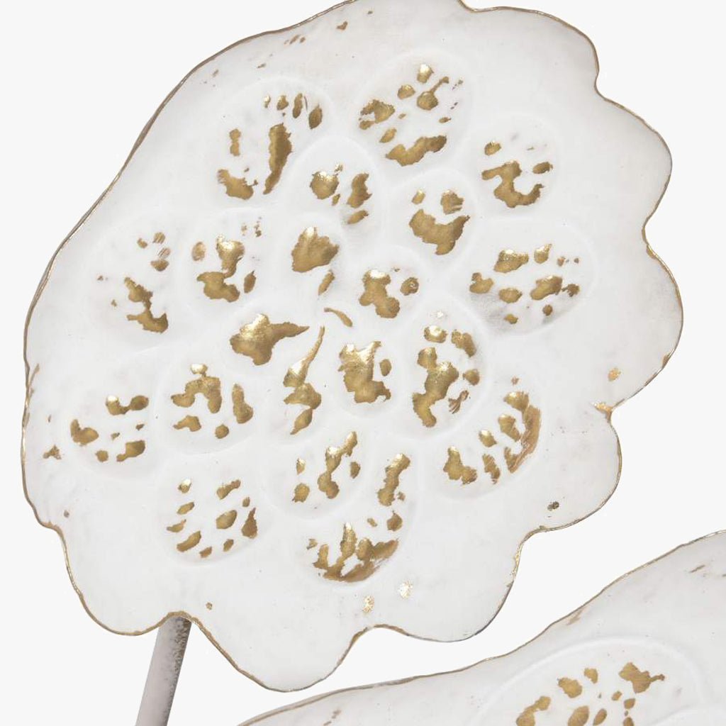 Decoração de Parede Flores Metal BRILHO - Gato Preto