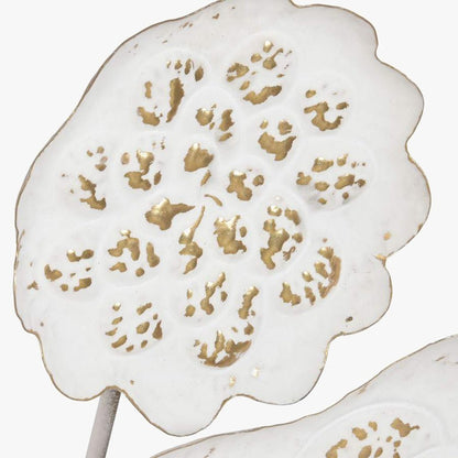 Decoração de Parede Flores Metal BRILHO - Gato Preto