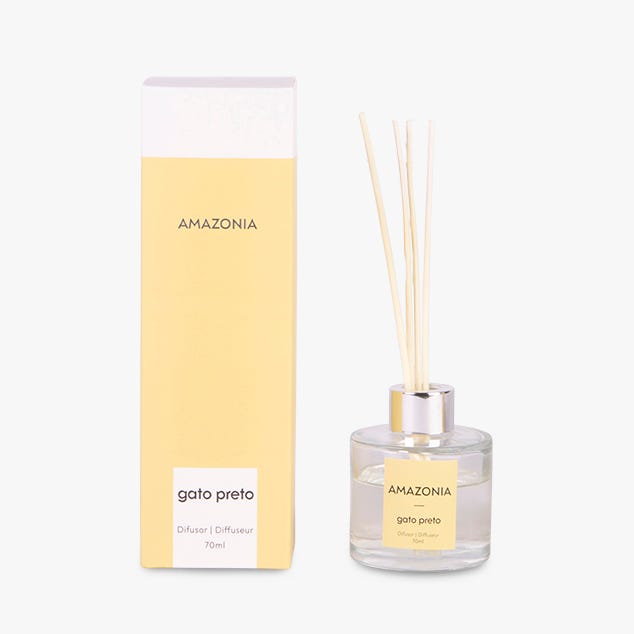 Difusor de Fragrância Amazonia 70ml PRIME ESSENCE - Gato Preto