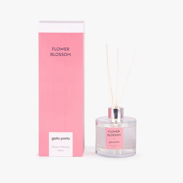 Difusor de Fragrância Rose Evelyn 180ml PRIME ESSENCE - Gato Preto