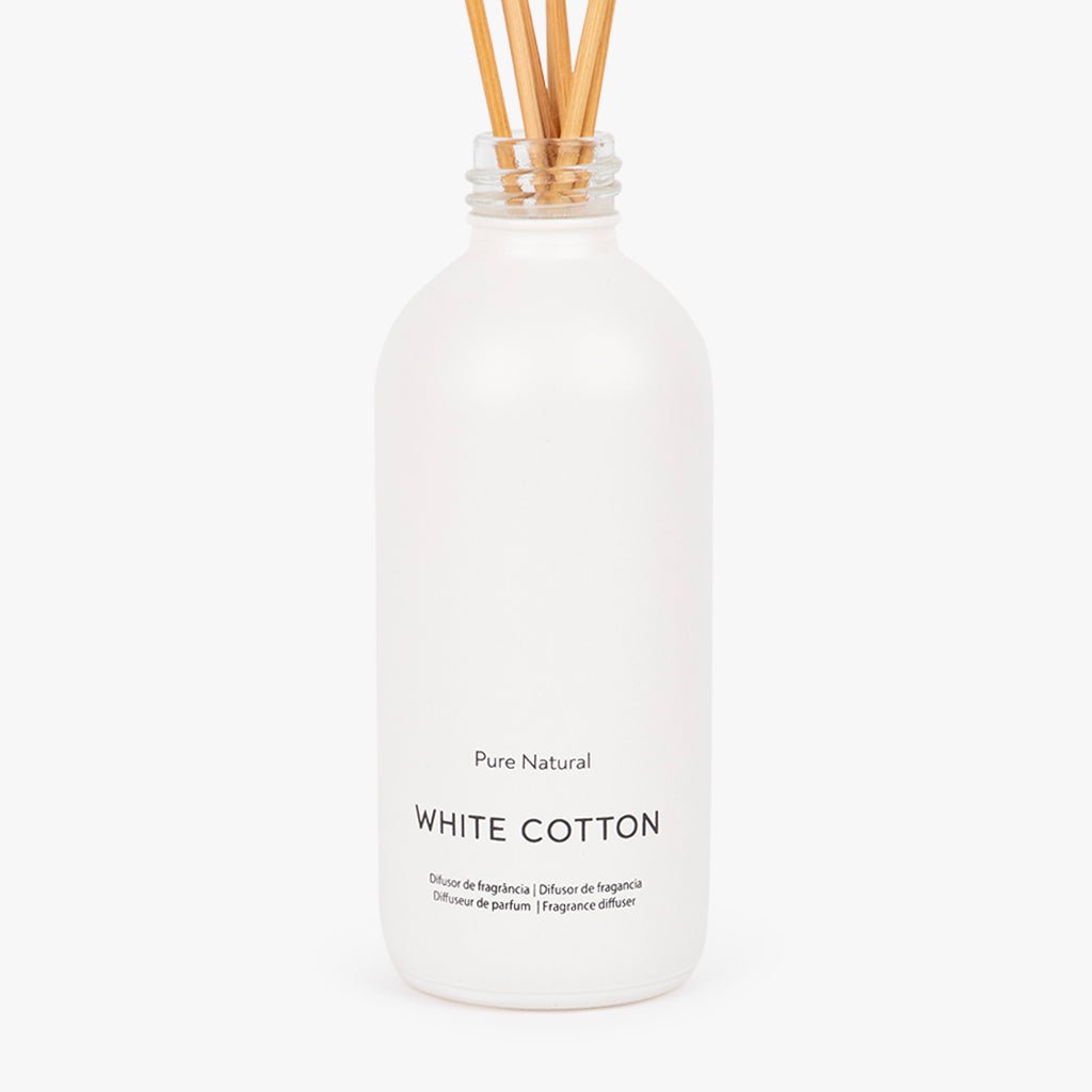 Difusor de Fragrância White Cotton 240ml PURE NATURAL - Gato Preto