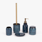 Doseador de Cerâmica Azul IOS - Gato Preto