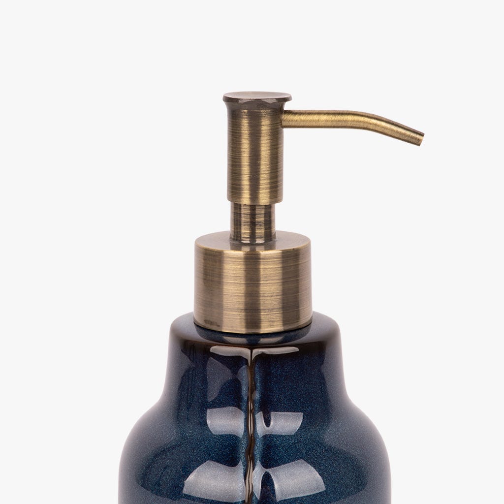 Doseador de Cerâmica Azul IOS - Gato Preto