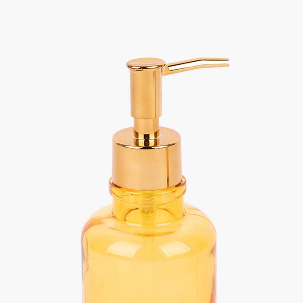 Doseador Vidro Amarelo 390Ml - Gato Preto