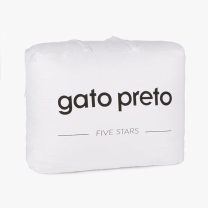 Edredão de Enchimento Microfibra 150gr 240x220 DREAM - Gato Preto