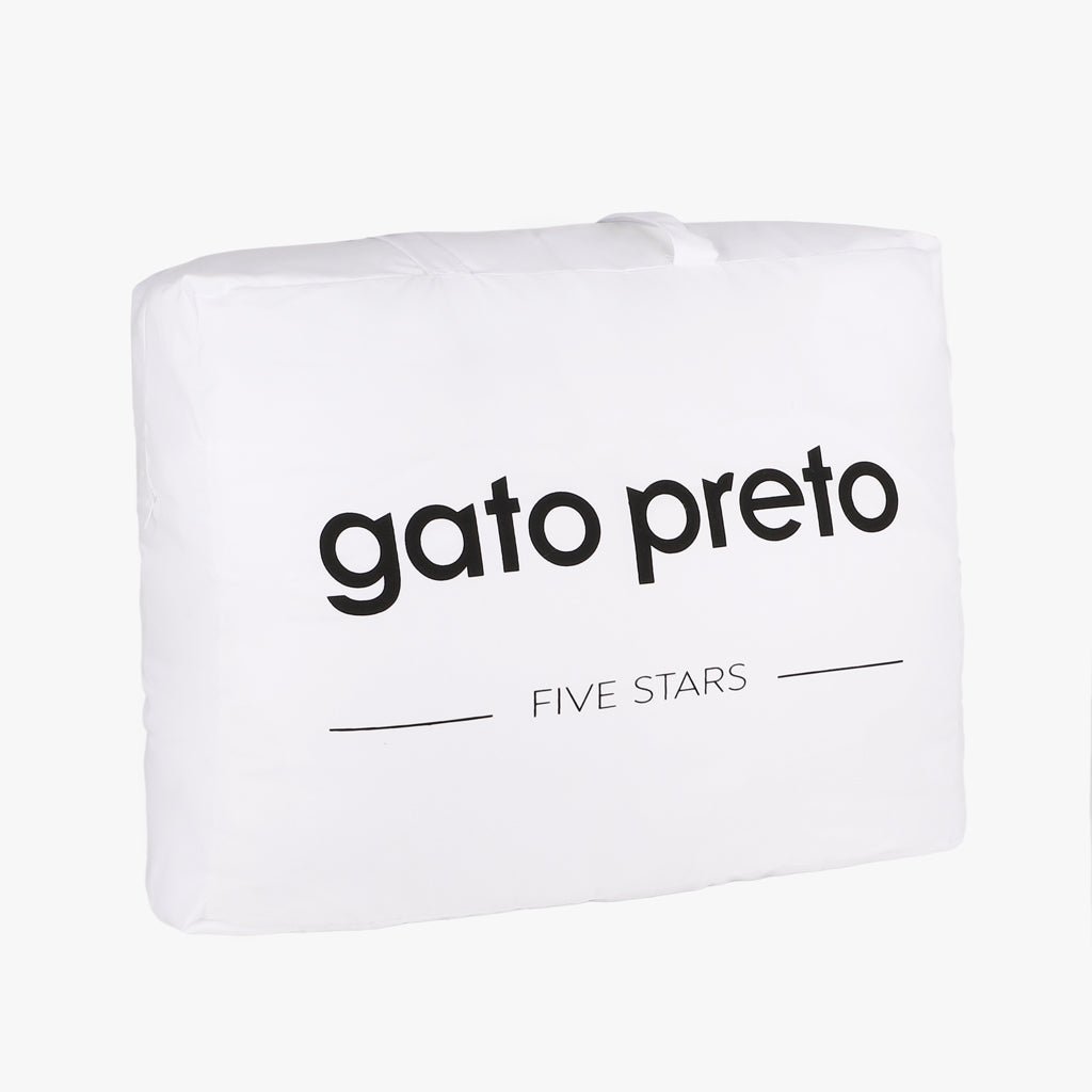 Edredão de Enchimento Microfibra 300gr 140x220 DREAM - Gato Preto