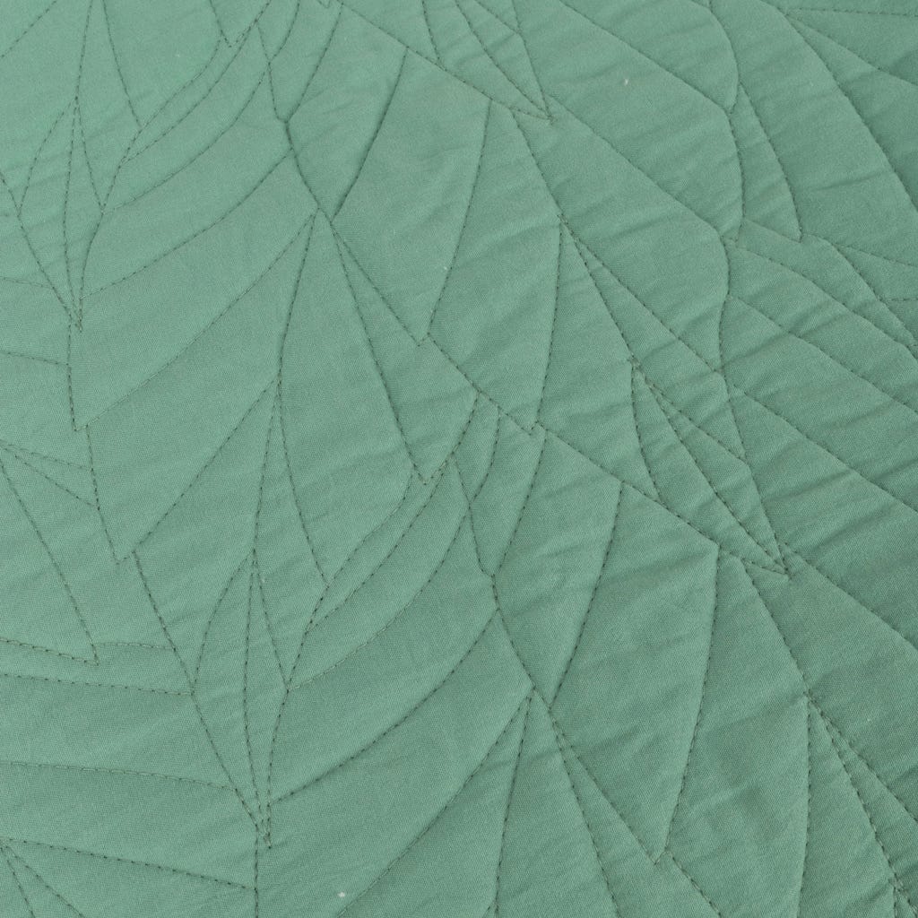 Edredão Microfibra Verde 250x270 AURA - Gato Preto