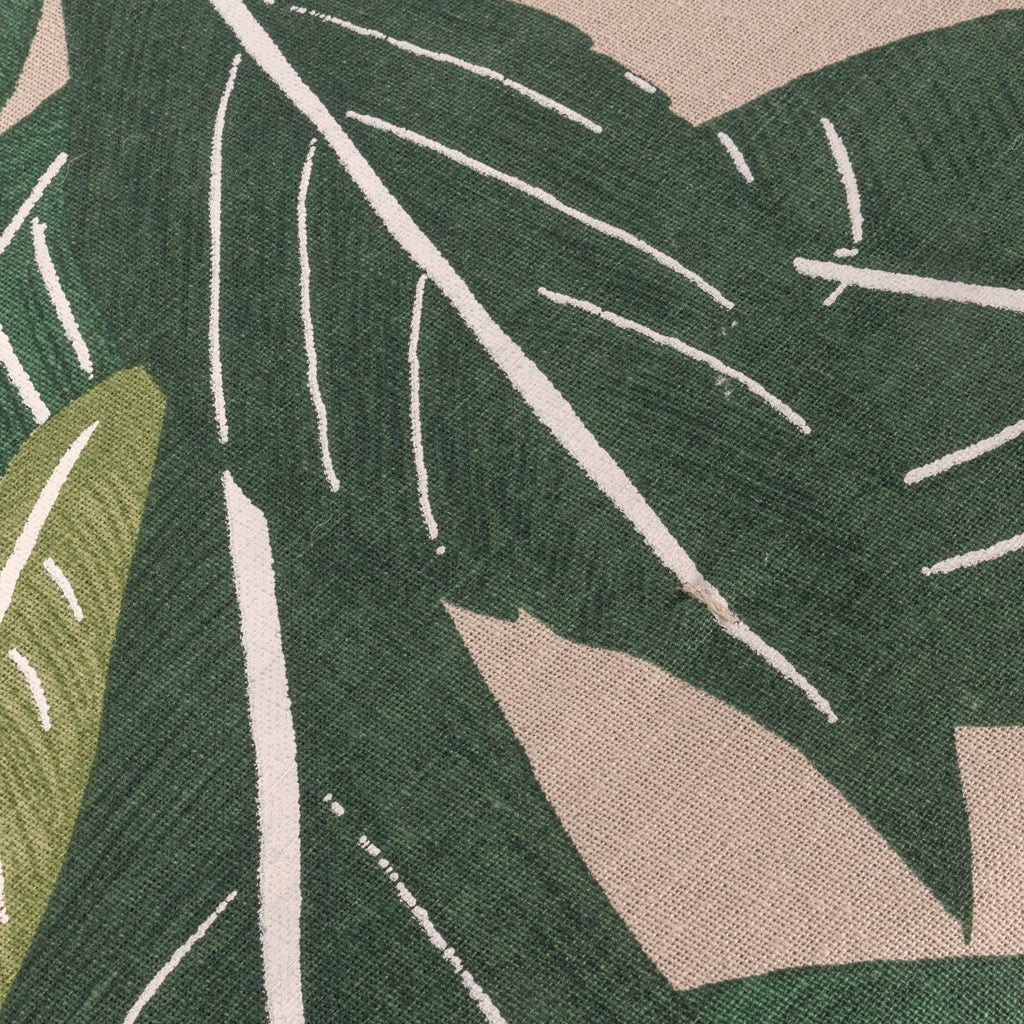 Edredão para Cama Linho e Algodão com Folhas GREEN SENSE - Gato Preto