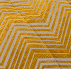 Edredão ZigZag Mostarda240x260 HERITAGE