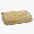 Edredão ZigZag Mostarda240x260 HERITAGE - Gato Preto